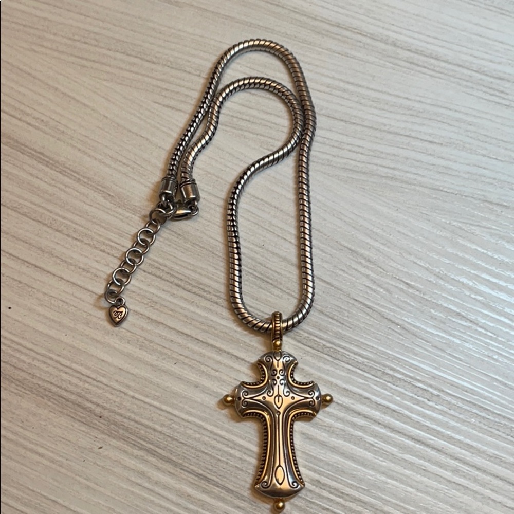 Brighton cross necklace.